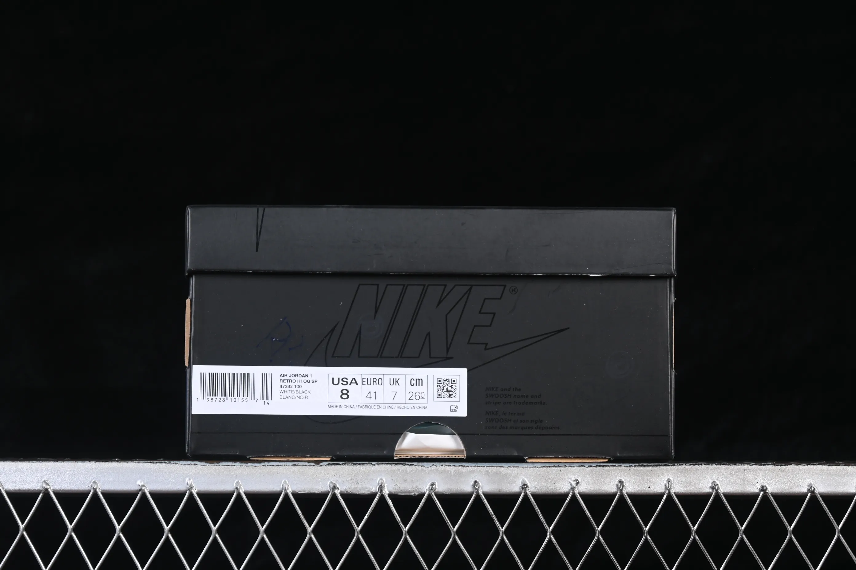 All categories Air Jordan Jordan series basketball shoes Air Jordan 1 High LJR version Fragment Design x Union x Air Jordan 1 Hi Joe 1 Fujiwara Hiroshi Lightning high-top basketball shoes II7282-100